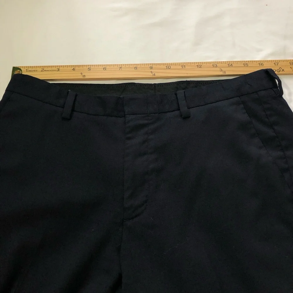 J crew mens ludlow slim fit navy suit pants 32x34 wool blend